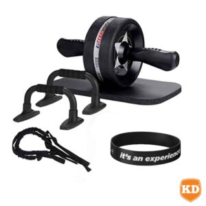 Takeit Deals Home Fitness 6-in-1 Abdominal Roller Exercise Kit