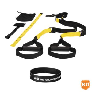 Takeit Deals All-In-One Suspension Fitness Home Gym Strap Training Resistance System