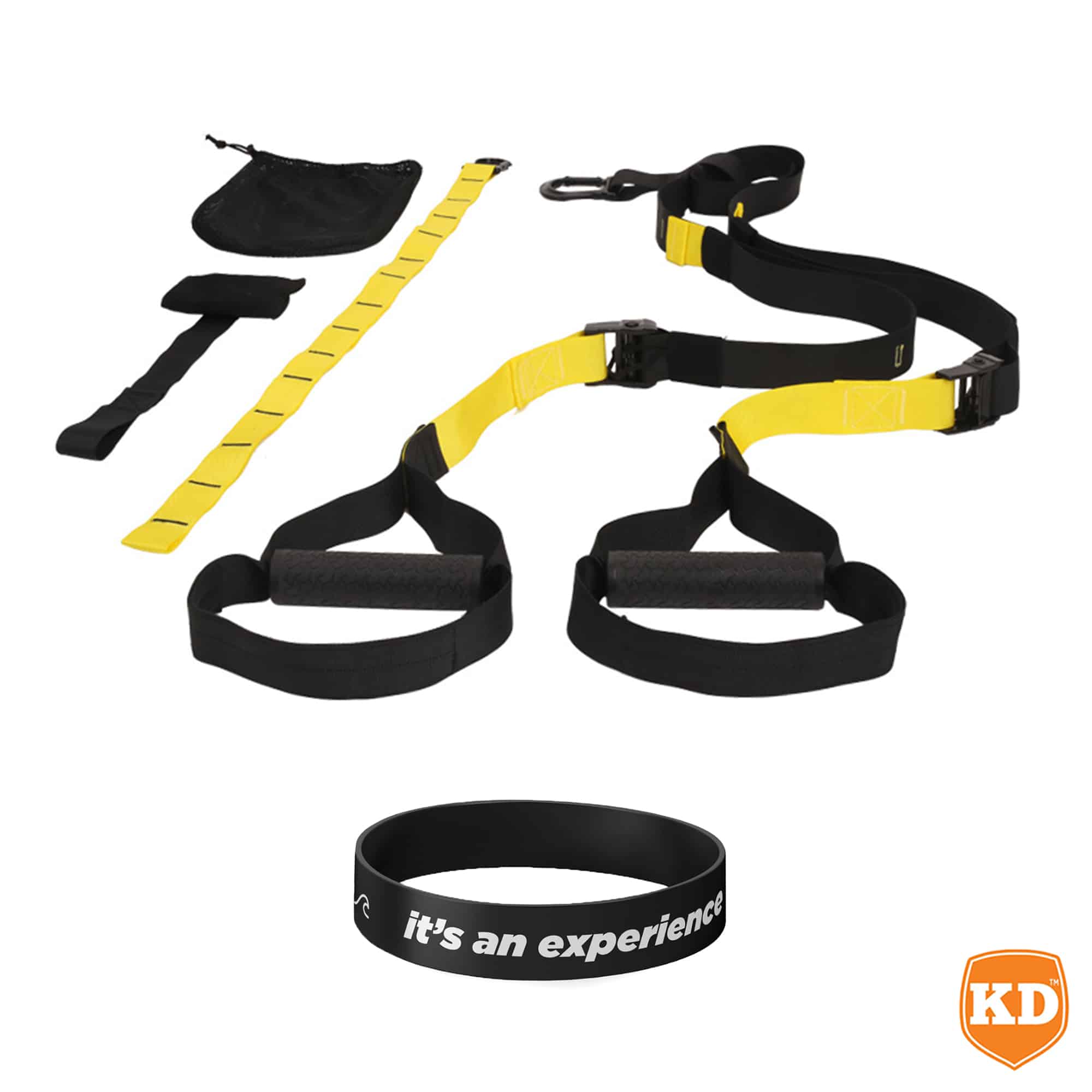 Takeit Deals All-In-One Suspension Fitness Home Gym Strap Training Resistance System