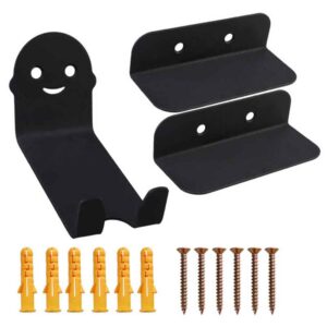 Takeit Deals cycling bicycle wall mount pedal hook + tyre hanger racks combo