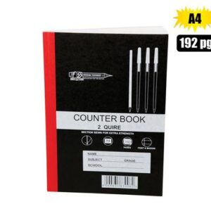 BOOK HARD-COVER A4 192-PAGE 2-QUIRE