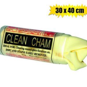 CHAMOIS SYNTHETIC + CONTAINER 300x400mm